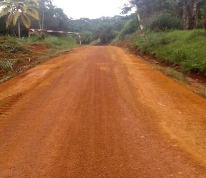 la route Ebolowa–Akom II–Kribi franchit une étape décisive