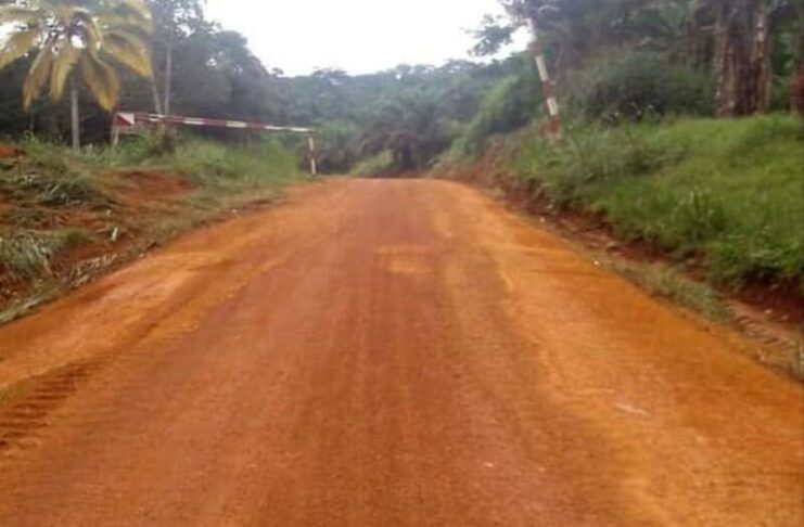 la route Ebolowa–Akom II–Kribi franchit une étape décisive