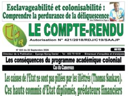 Revue de presse – Le Compte-Rendu