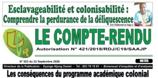 Revue de presse : Le Compte-Rendu Revue de presse – Le Compte-Rendu